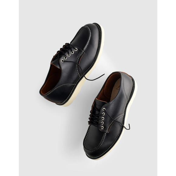 NWOT Red Wing® Men's Moc Oxfords Shoes Black Prairie Size 7